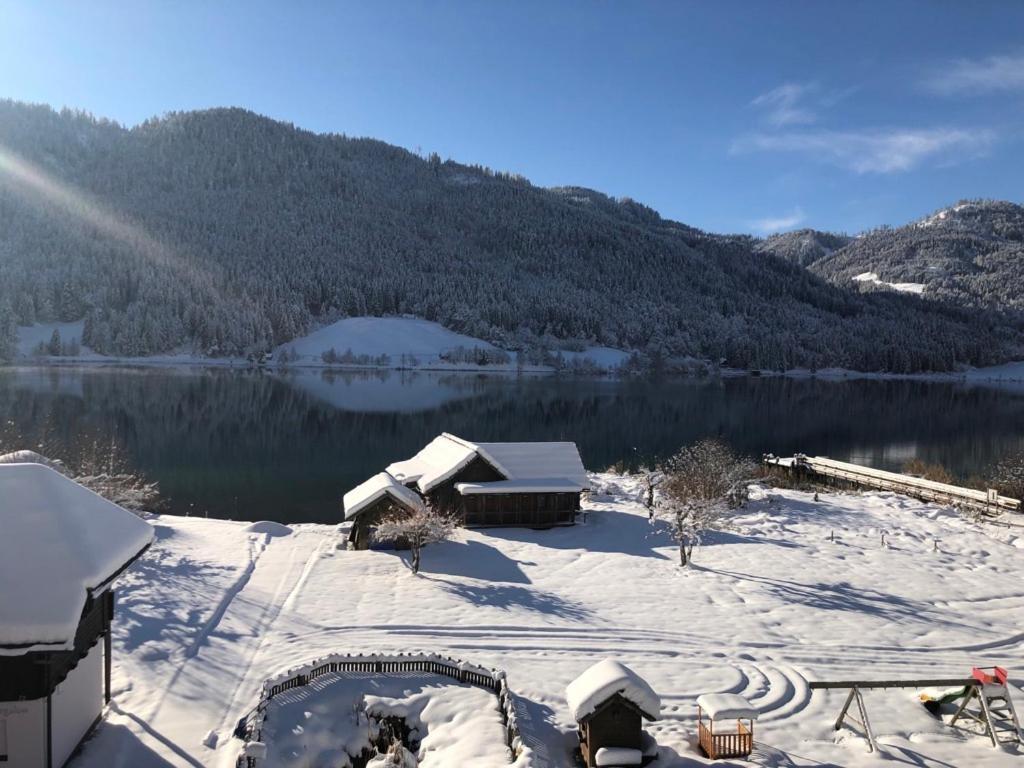 Ferienhof Hoffmann Hotel Weissensee Buitenkant foto