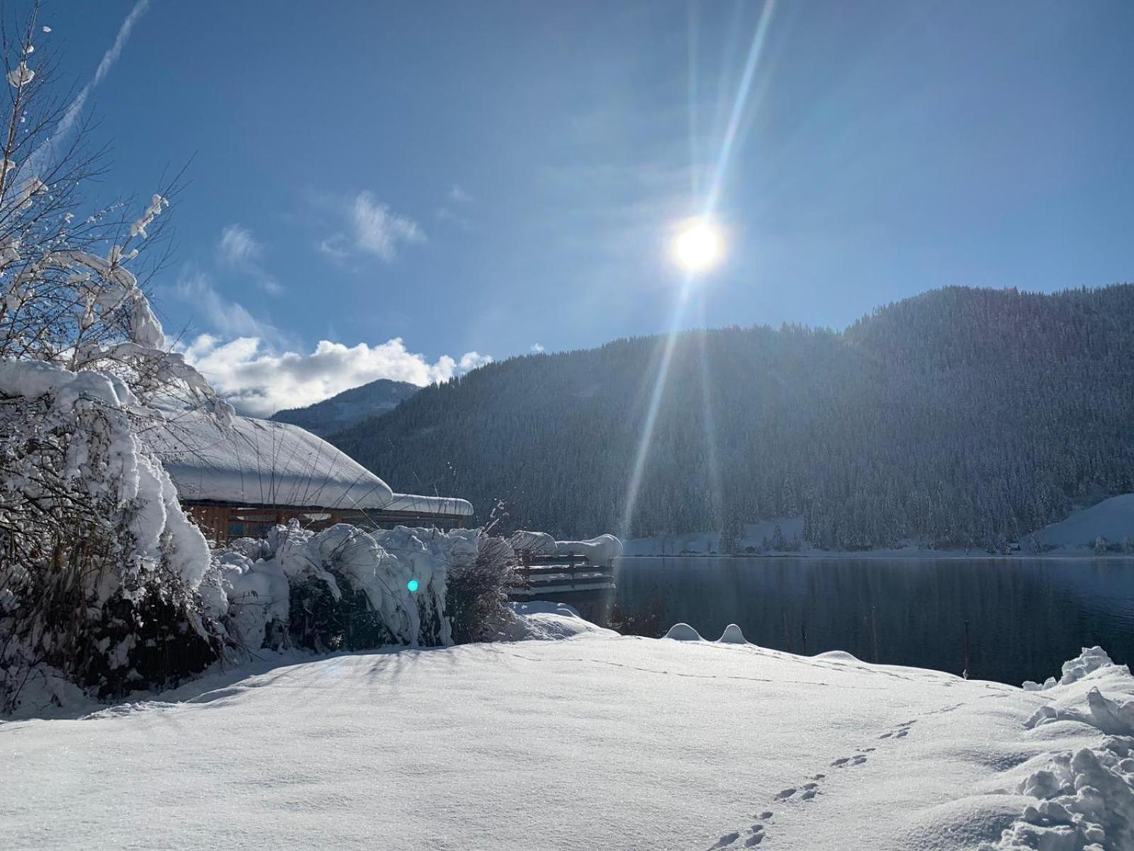 Ferienhof Hoffmann Hotel Weissensee Buitenkant foto