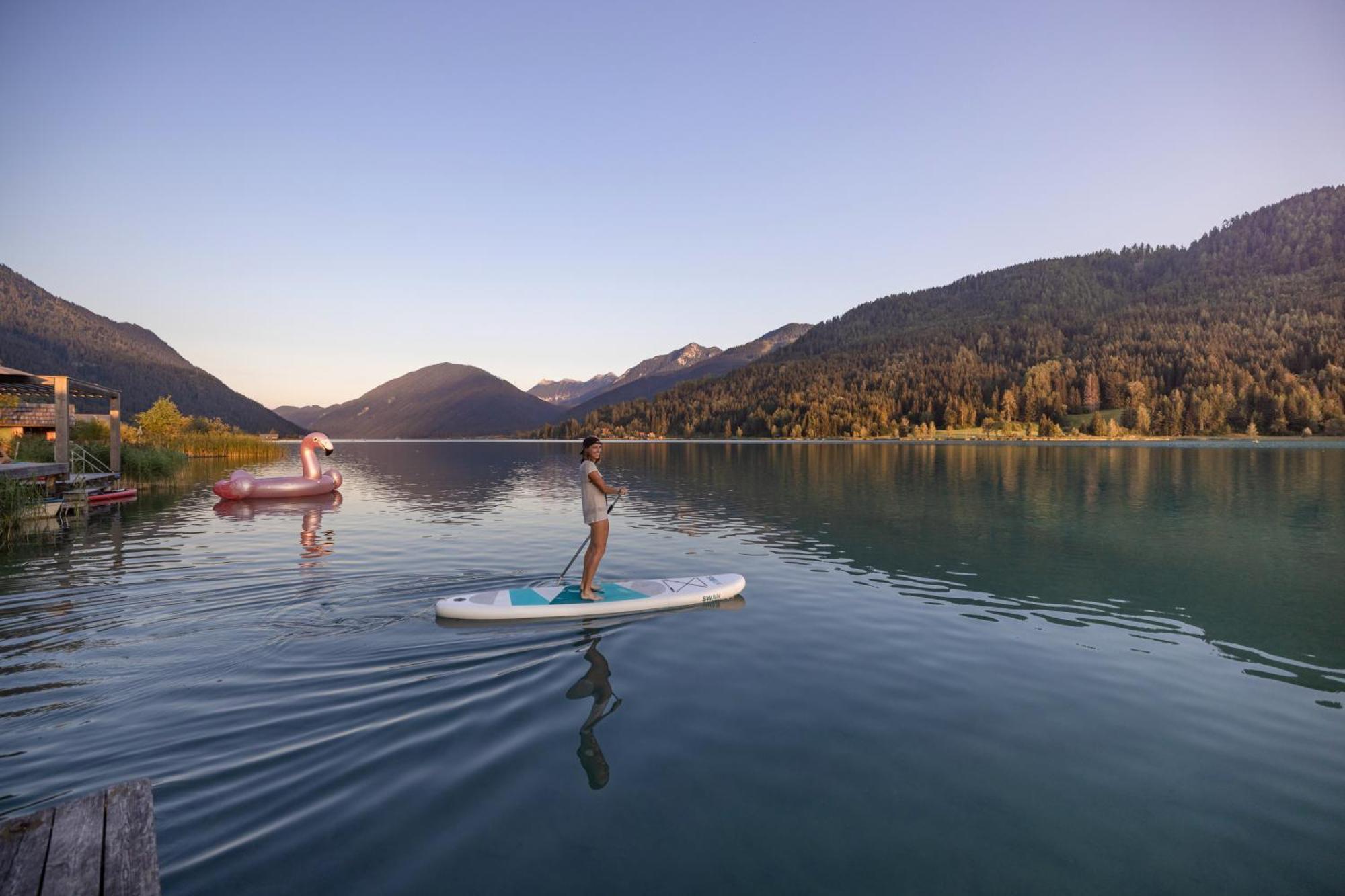Ferienhof Hoffmann Hotel Weissensee Buitenkant foto