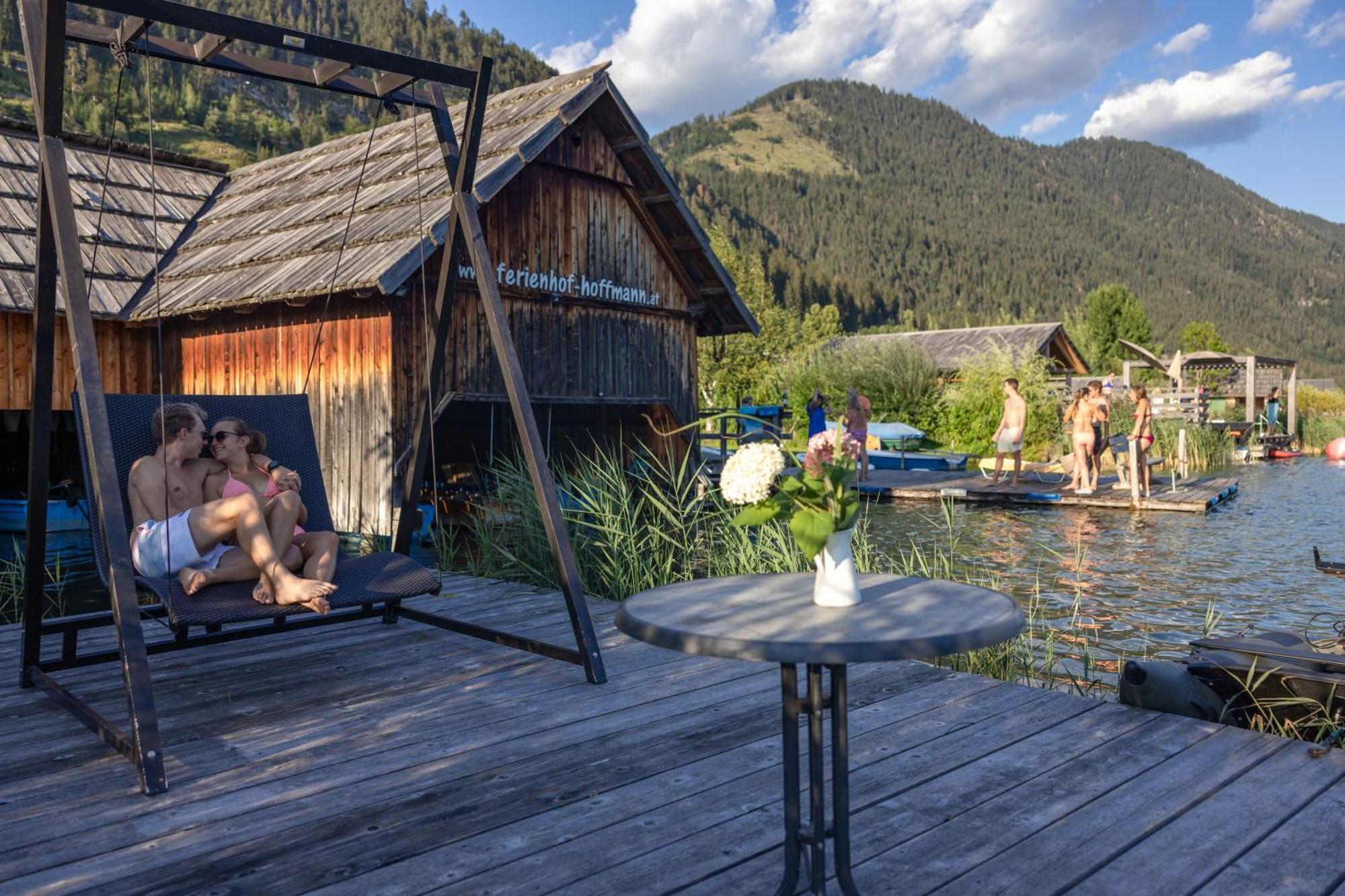 Ferienhof Hoffmann Hotel Weissensee Buitenkant foto