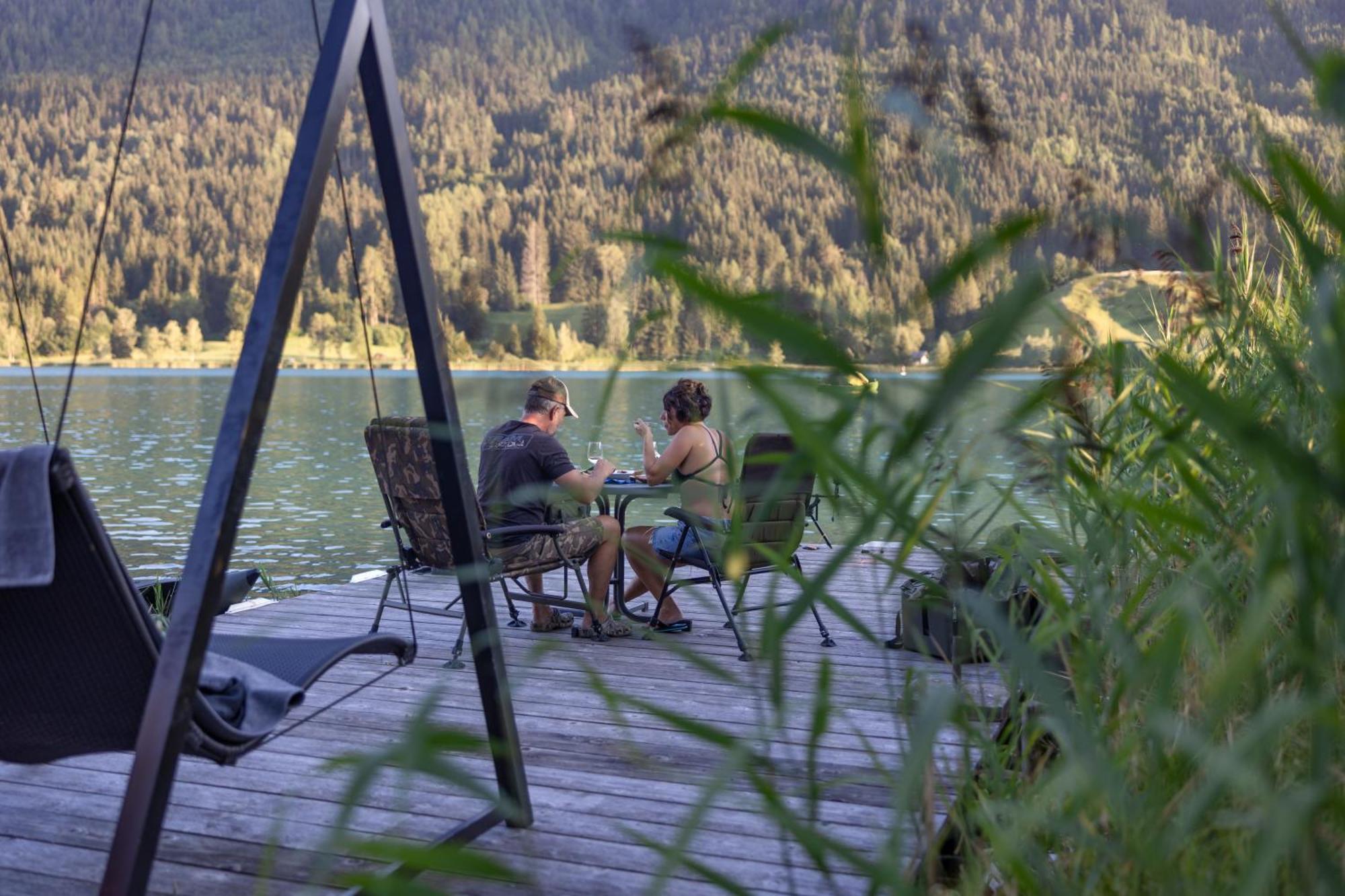 Ferienhof Hoffmann Hotel Weissensee Buitenkant foto