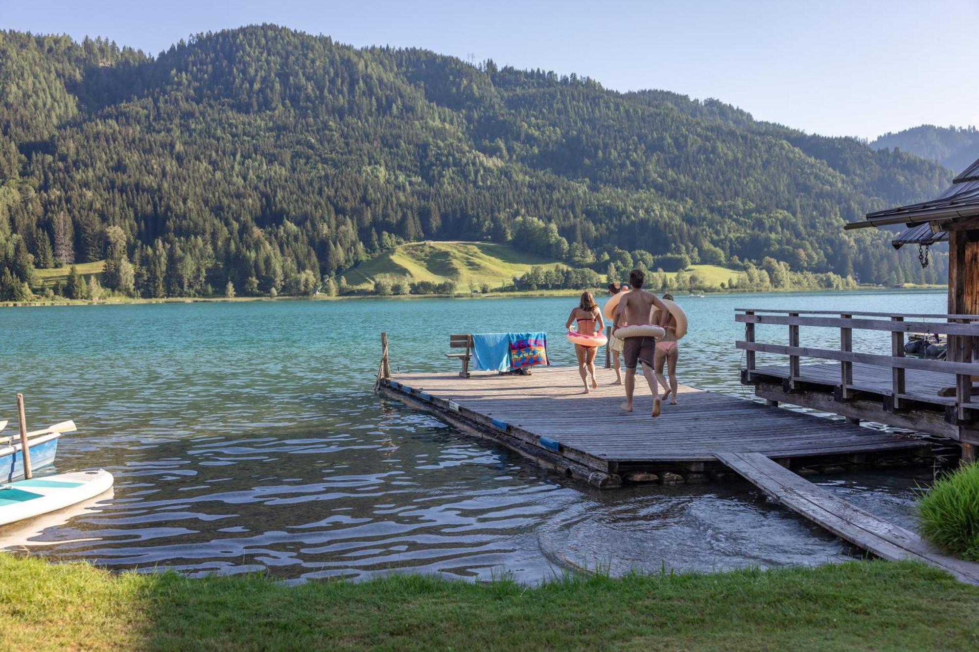 Ferienhof Hoffmann Hotel Weissensee Buitenkant foto